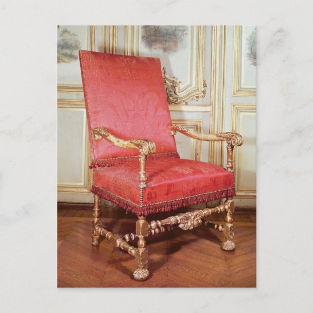 Carte Postale fauteuil Louis XIII (Devant)