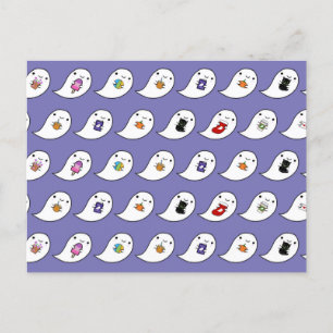 Carte Postale Favoris de Kawaii Ghost