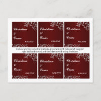 Favoriser les étiquettes Maroon foncé Gris perruqu