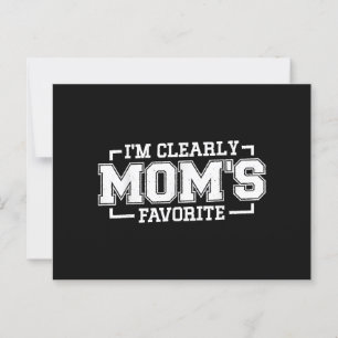Carte Postale Favorite de Clearly Maman, favorite de Child And F