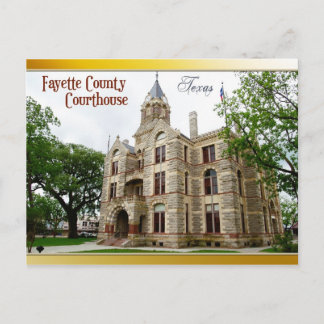 Carte Postale Fayette County Courthouse, La Grange, Texas