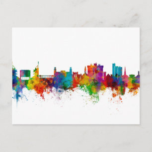 Carte Postale Fayetteville Arkansas Skyline