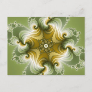 Carte Postale Fayre de campagne - Art fractal