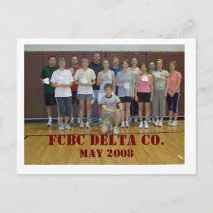 Carte Postale FCBC DELTA CO., mai 2008