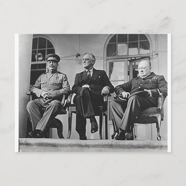 Carte Postale fdr_churchill_stalin_2 (Devant)