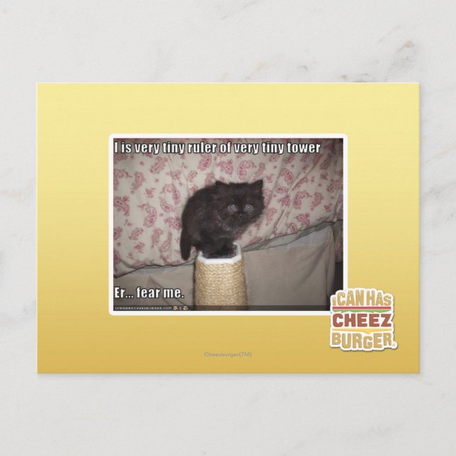 Carte Postale Fear me (Devant)