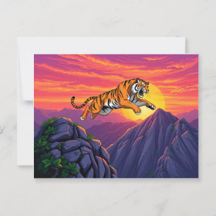 Carte Postale Fearless Leap