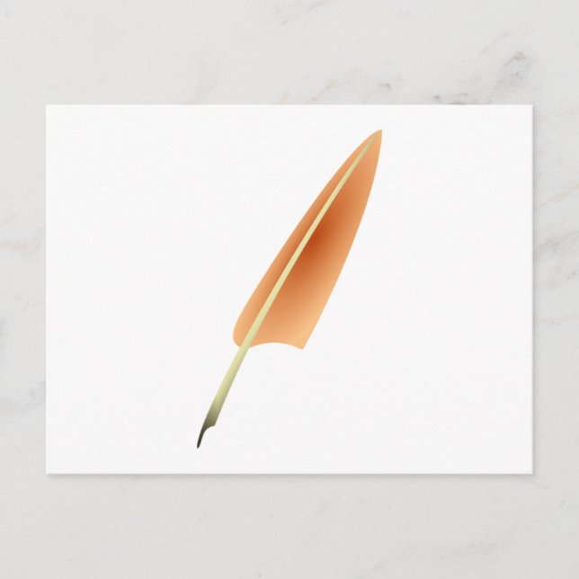 Carte Postale Feather Quill Pen (Devant)