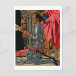 Carte Postale Federico da Montefeltro, détail de la Brera Alt