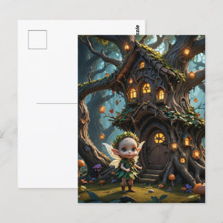 Carte Postale Fée