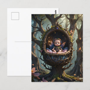 Carte Postale Fée