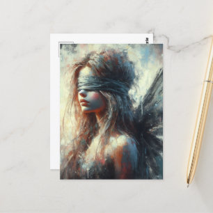 Carte Postale Fée au berceau