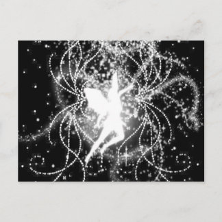 Carte Postale Fée avec tourbillons 5-2010