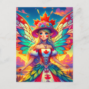 Carte Postale Fée canadienne