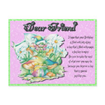 Fée d'anniversaire d'amie