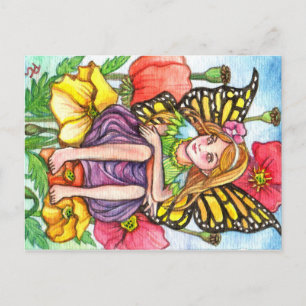 Carte Postale Fée de Poppy
