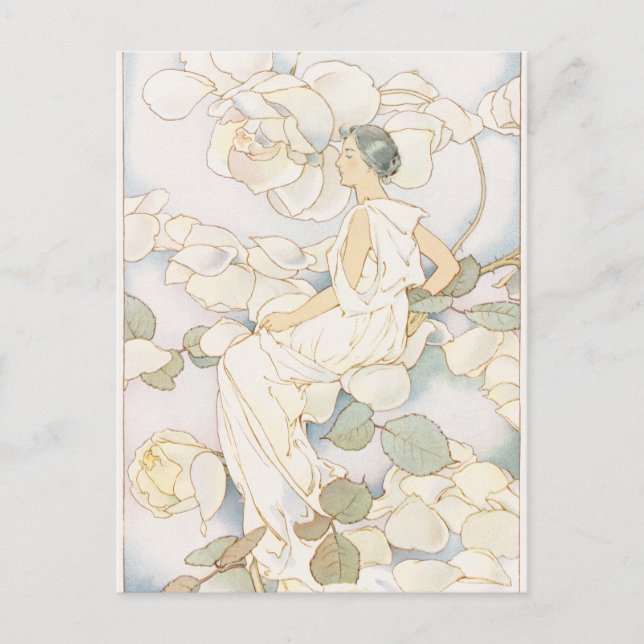 Carte Postale Fée des fleurs (1861–1897) (Devant)