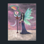 Carte postale Fée et Dragon Dream Vivid<br><div class="desc">De l'Imaginaire Art de Molly Harrison,  www.mollyharrisonart.com. Pour plus d'informations sur moi et mon art,  consultez mon site Web. Vous trouverez mes peintures originales sur eBay et Etsy et ma page de fans sur Facebook. Merci de chercher !</div>