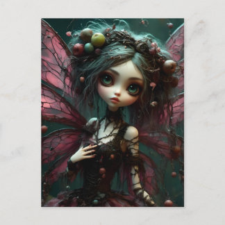 Carte Postale Fée gothique