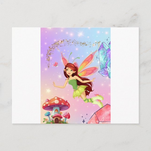 Carte Postale Fée lil (Devant)