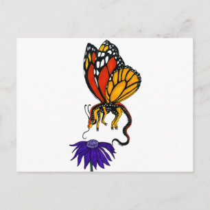 Carte Postale Fée Monarch Dragon