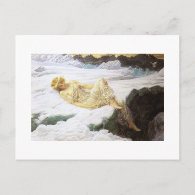 Carte Postale Fée sur le mont Snowy (Devant)