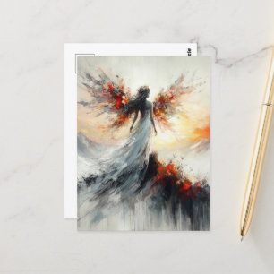 Carte Postale Fée sur l'imaginaire de montagne