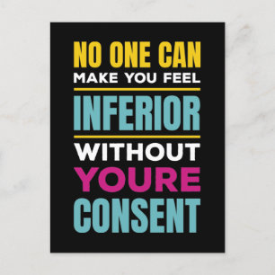 Carte Postale Feel Infior Eleanor Roosevelt Droits des femmes