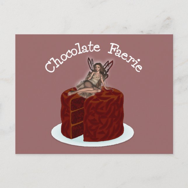 Carte Postale Féerie au chocolat (Devant)