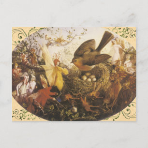 Carte postale Féerie vintage