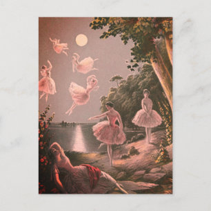 Carte Postale Féeries vintages La Nuit