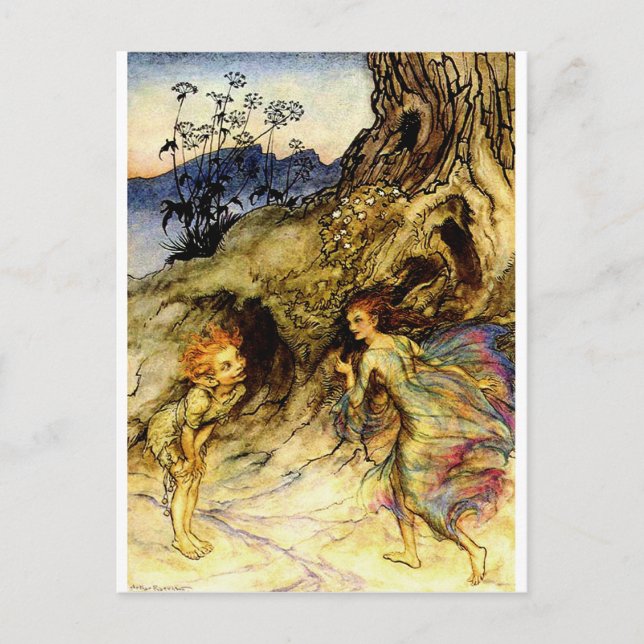 Carte Postale fées (Devant)