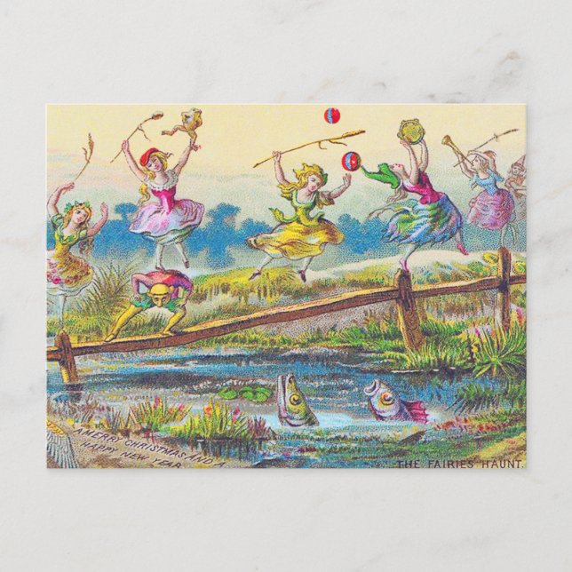 Carte postale : Fées [Féeries] Haunt (Devant)