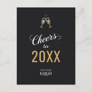 Carte Postale Félicitations à nos clients d'affaires pour la nou