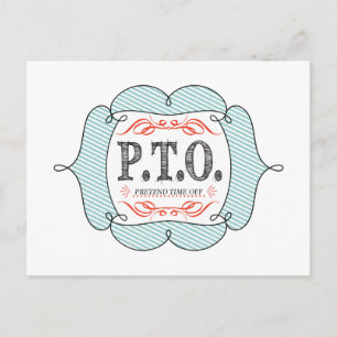 Carte Postale Félicitations amusantes pour faire semblant d'être