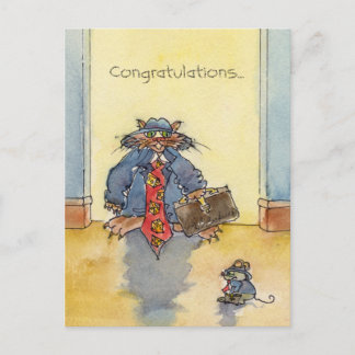 Carte Postale Félicitations...au Big Cheese