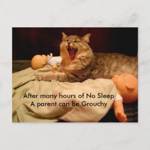 Carte Postale félicitations au nouveau parent