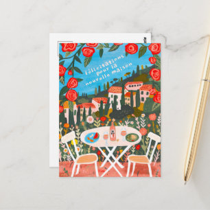 Carte Postale Felicitations Nouvelle Maison Vues Campagne