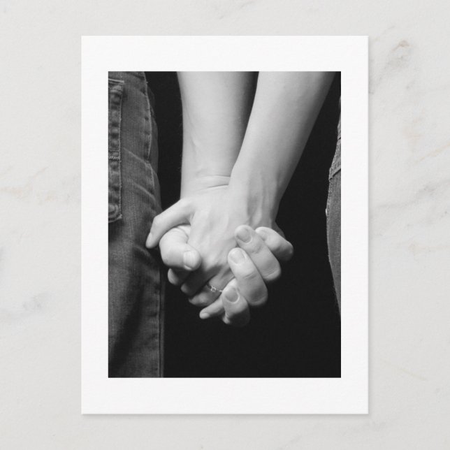 Carte Postale Félicitations pour vos fiançailles (Devant)