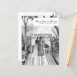 Carte Postale Félicitations pour votre mariage