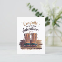 Félicitations pour votre nouvelle aventure de mari