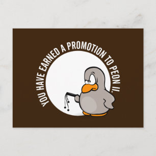 Carte Postale Félicitations pour votre promotion bien méritée