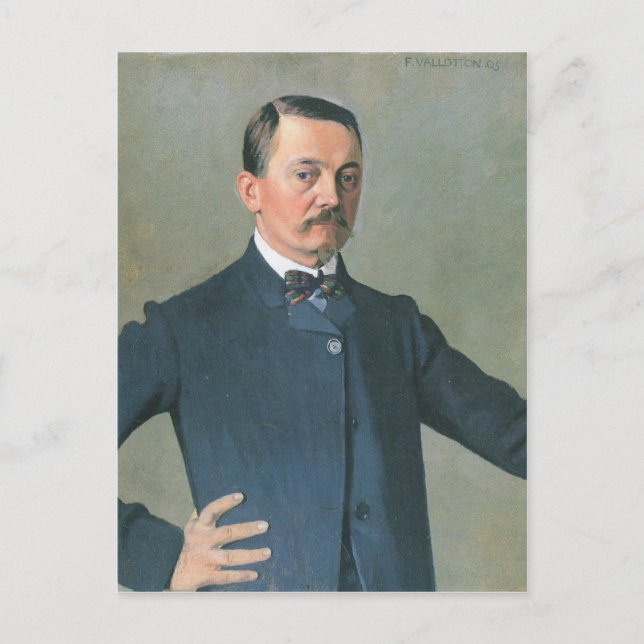 Carte Postale Felix Vallotton - Autoportrait (Devant)