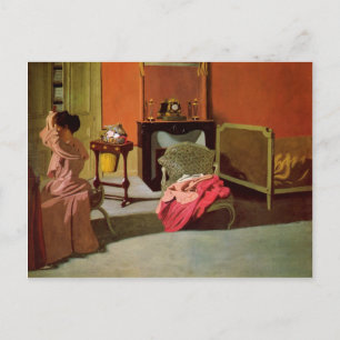 Carte Postale Felix Vallotton - Femme en voie de mise en cage