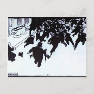 Carte Postale Felix Vallotton : La manifeste