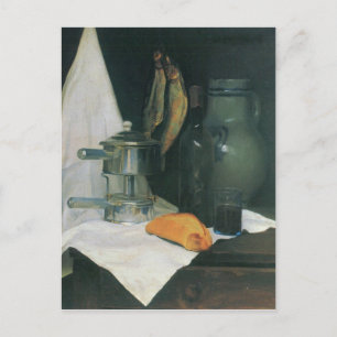 Carte Postale Felix Vallotton - La vie morte avec des harangerie