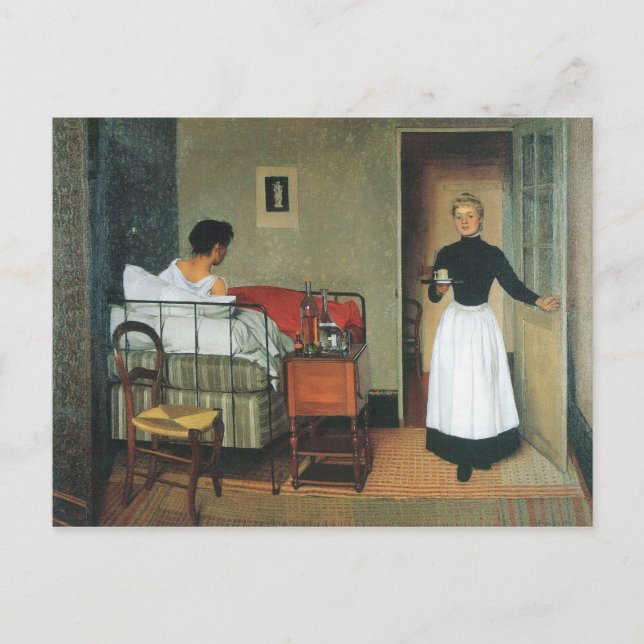 Carte Postale Felix Vallotton - Les malades (Devant)