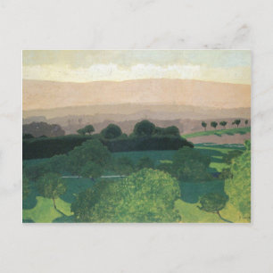 Carte Postale Felix Vallotton - Paysage à Romanel