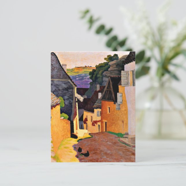 Carte Postale Felix Vallotton - Paysage de Rocamadour (Debout devant)