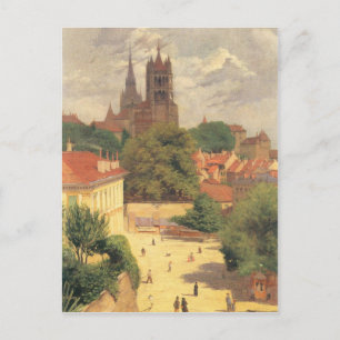 Carte Postale Felix Vallotton - Vue sur Lausanne